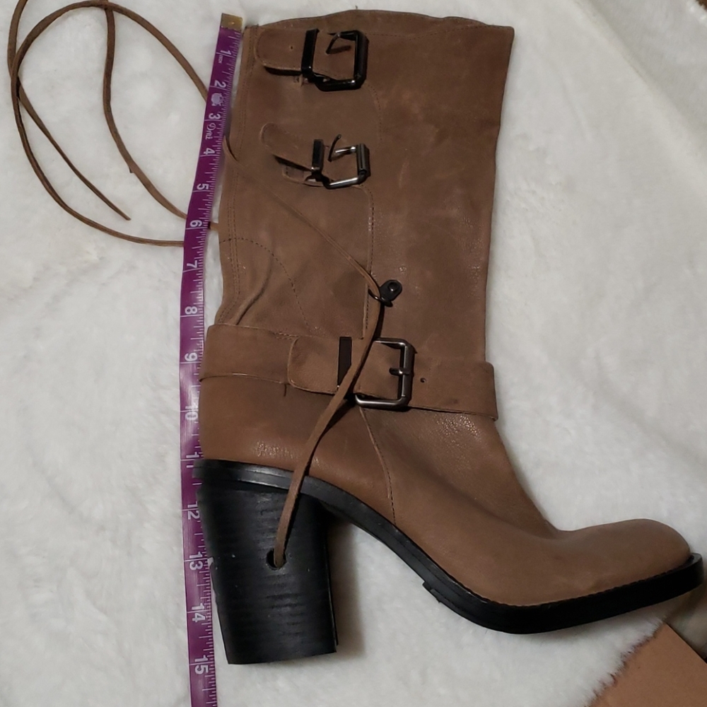 Vince Camuto skylas leather buckle boot - Picture 12 of 16